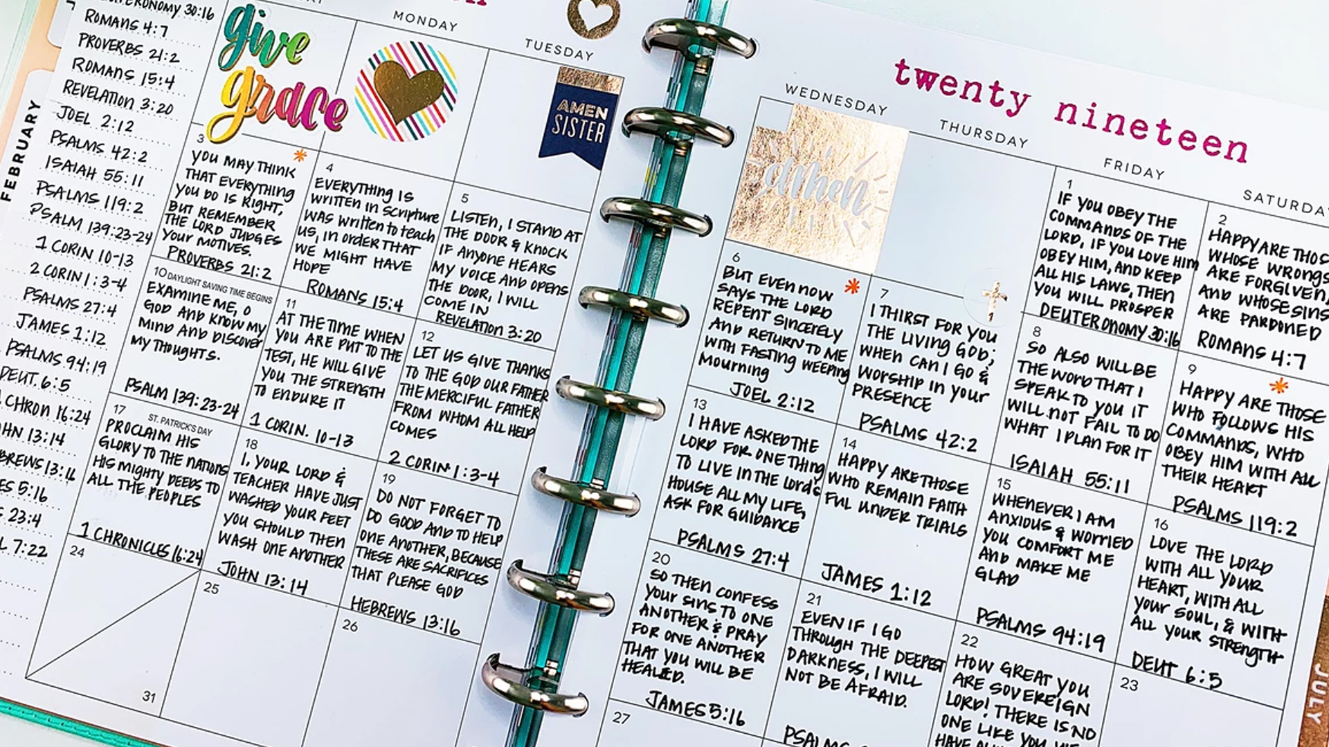 Plan & Pray 3 Reasons To Use A Faith Planner The Organized Money